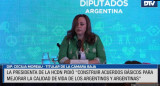 Cecilia Moreau, Cámara de Diputados, DTV