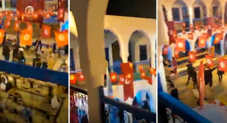 Ataque en Túnez, judíos, sinagoga, fotos captura de video