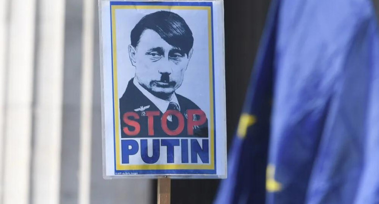 Manifestaciones contra Putin. Foto: Reuters