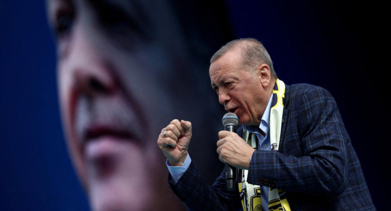 El presidente turco Erdogan. Foto: Reuters