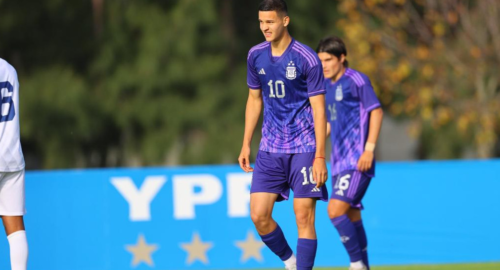 Valentín Carboni, Sub-20. Foto: AFA