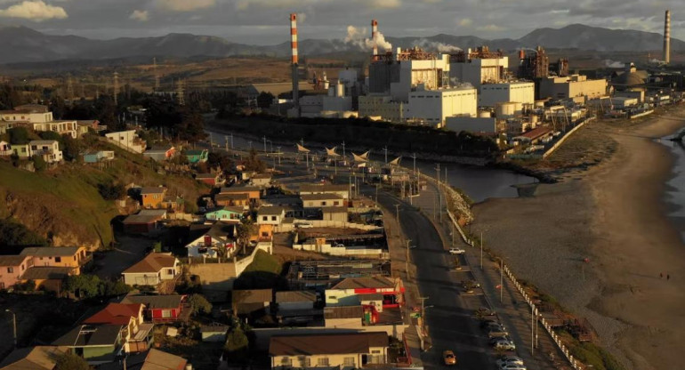 "Chernobil chileno". Foto: Reuters