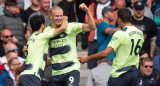 Manchester City goleó al Everton. Foto: EFE.