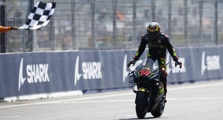 Marco Bezzecchi; MotoGP; Francia. Foto: Reuters.