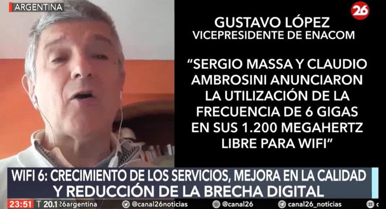 Gustavo López, WiFi 6