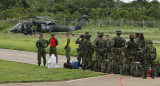 Búsqueda de niños desaparecidos en Colombia. Foto: EFE.