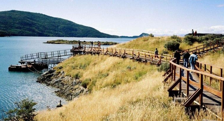 La Bahía La Pataia, uno de los lugares más concurridos en Tierra del Fuego. Foto: NA.