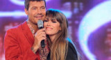 Marcelo Tinelli y Coki Ramírez. Foto: captura eltrece.