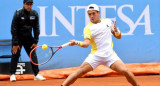 Sebastián Báez en el ATP de Lyon. Foto: NA.