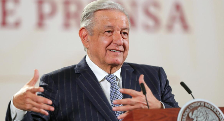 López Obrador, presidente de México. foto: EFE