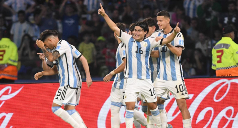 Mundial Sub 20, Argentina vs. Guatemala. Foto: Telam.