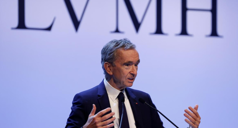 Bernard Arnault, dueño de LVMH. Foto: Reuters.