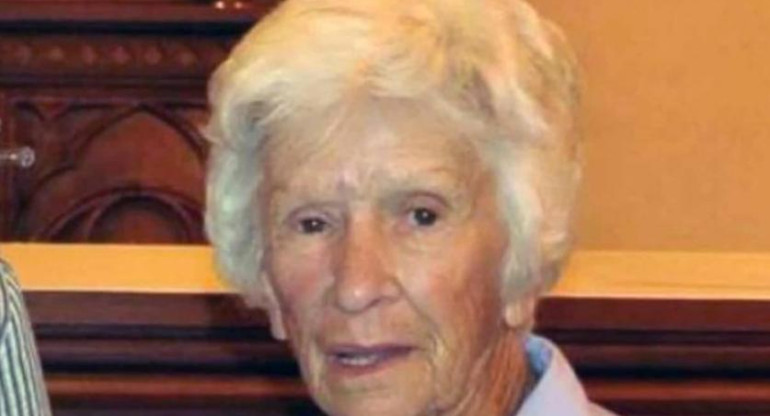 Clare Nowland, anciana que murió por una pistola Taser en Australia. Foto: NA.