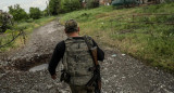 Los soldados ucranianos fueron capturados por Rusia mientras defendían la ciudad de Bajmut. Fuente: EFE.