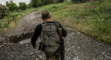 Los soldados ucranianos fueron capturados por Rusia mientras defendían la ciudad de Bajmut. Fuente: EFE.