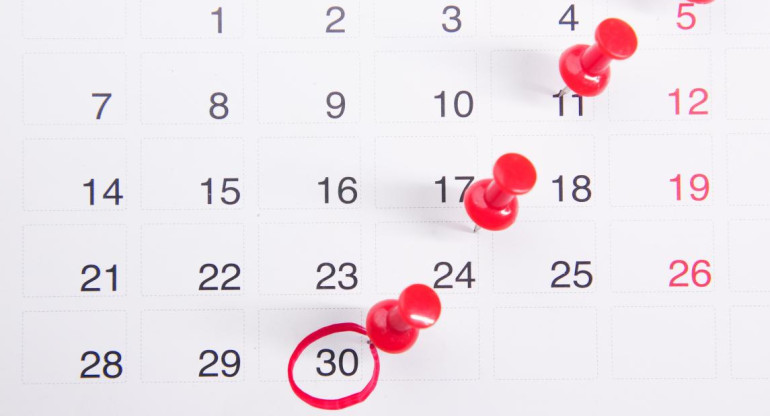 El 25 de mayo es feriado, mientras que el 26 de mayo se considera día no laborable. Fuente: Unsplash.