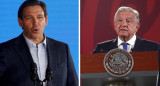 López Obrador arremetió contra DeSantis. Foto: Captura.