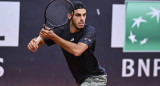 Francisco Cerúndolo en el ATP de Lyon.