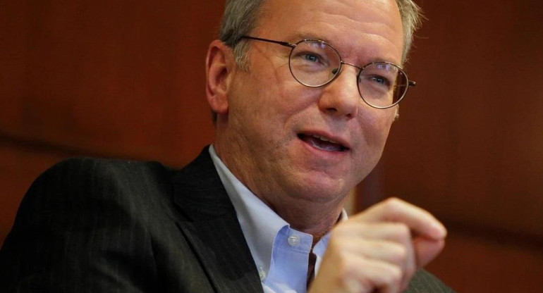 Eric Schmidt, ex CEO de Google. Foto: REUTERS.