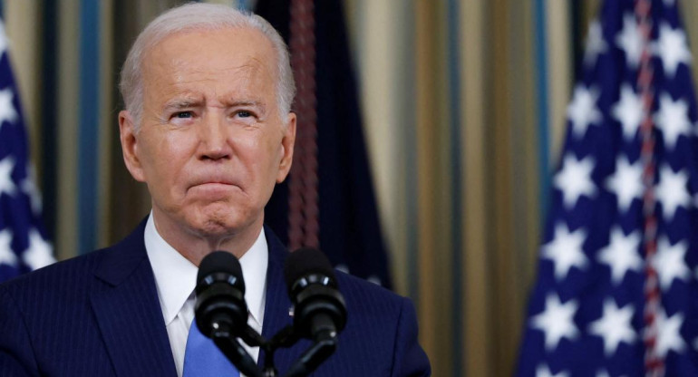 Joe Biden, actual presidente de EEUU. Foto: Reuters