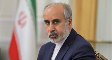 Naser Kanani, portavoz iraní. Foto: REUTERS.