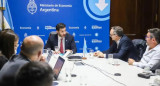 Matías Tombolini en la Secretaría de Comercio. Foto: Prensa.