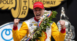 Josef Newgarden, ganador en Indianápolis. Foto: Reuters.