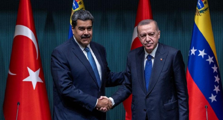 Erdogan y Maduro. Foto: Reuters.