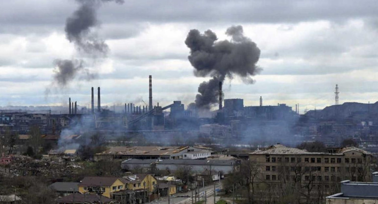 Guerra entre Rusia y Ucrania. Foto: NA.