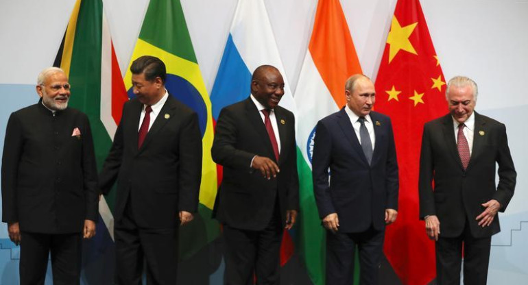 Las cumbres BRICS tienen como objetivo fortalecer los acuerdos multilaterales entre estos países. Fuente: Reuters-