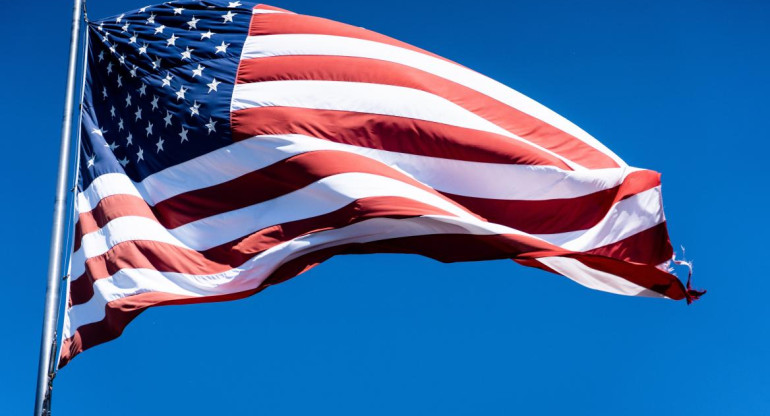 Bandera de Estados Unidos. Foto: Unsplash