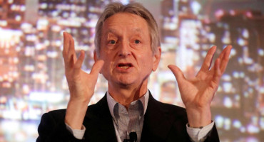 El "padrino" de la IA Geoffrey Hinton. Foto: REUTERS.