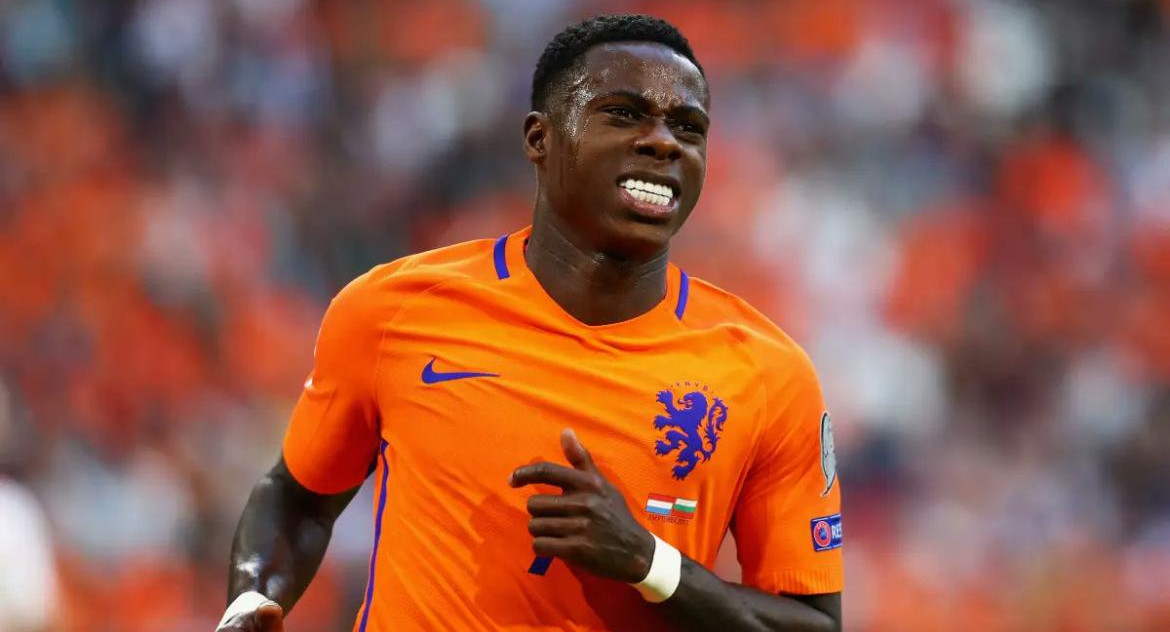 Quincy Promes en Países Bajos.