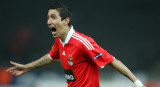 Ángel Di María en el Benfica. Foto: Twitter.