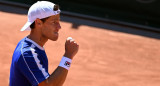 Diego Schwartzman en Roland Garros. Foto: EFE.