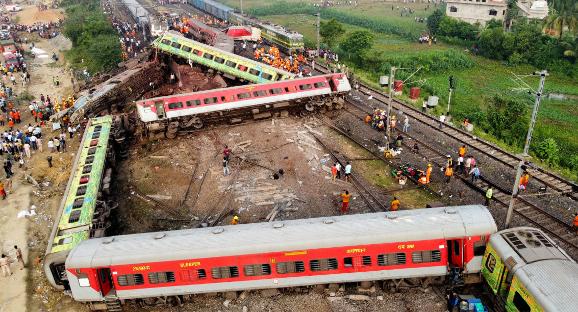 Accidente de tren en Balasore, India