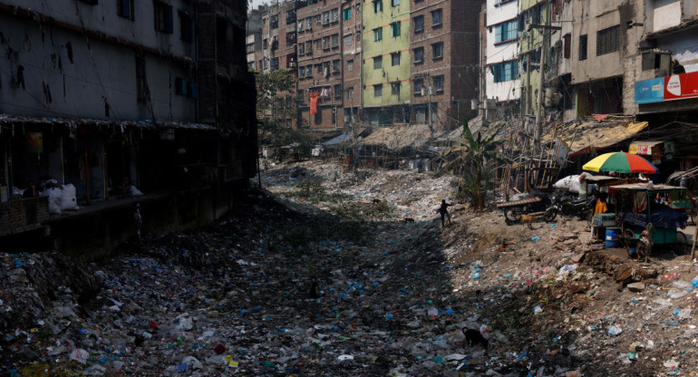 Contaminación de plásticos. Foto: Reuters.