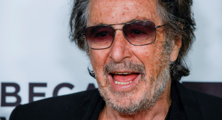 Al Pacino será padre a sus 83 años. Foto: NA.