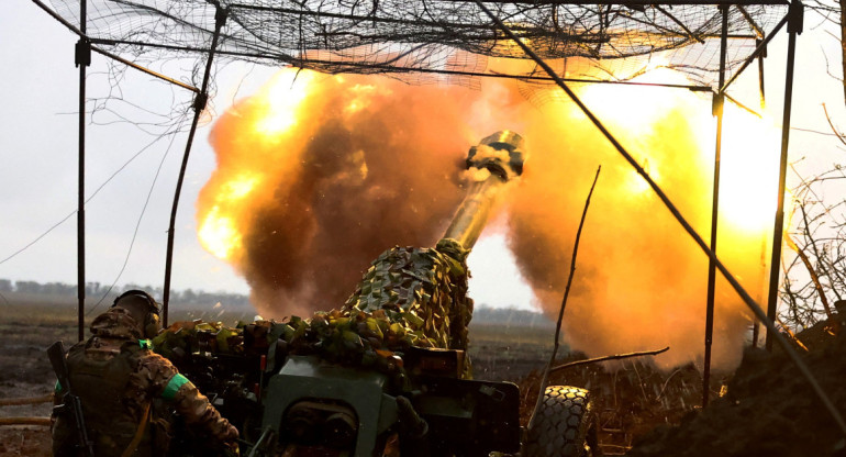 Guerra entre Rusia y Ucrania. Foto: Reuters.