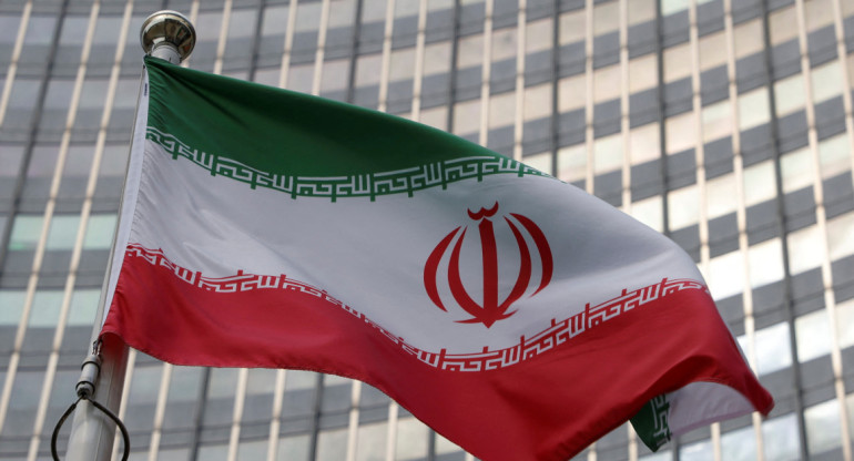 Bandera iraní. Foto: Reuters