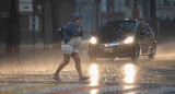 Lluvias en Buenos Aires. Foto: NA.