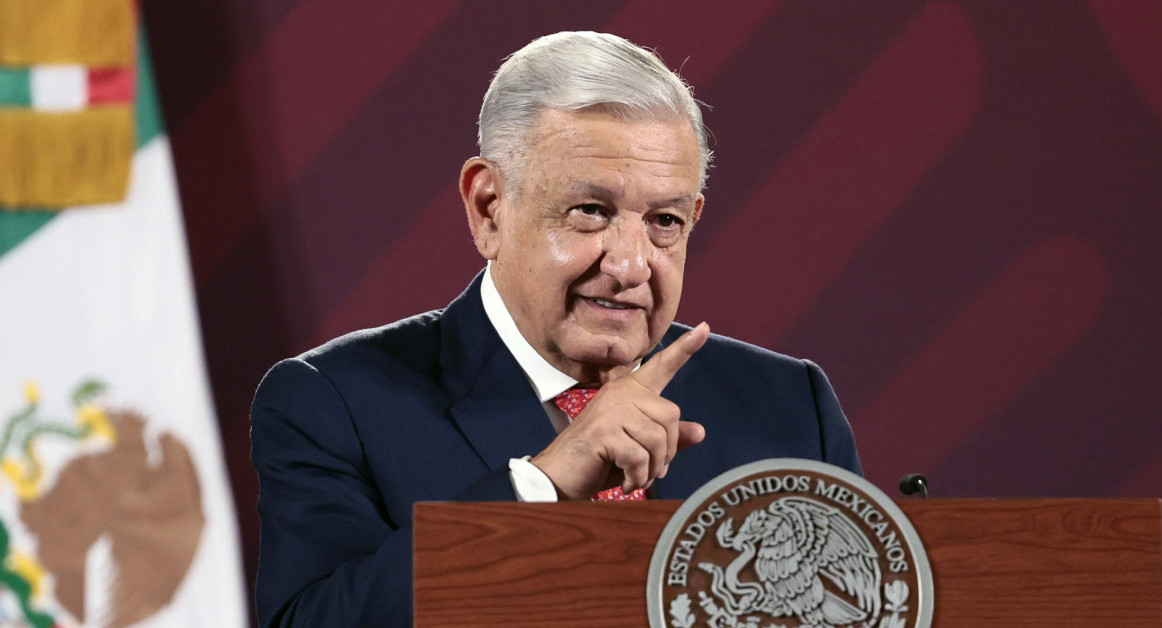 López Obrador, presidente mexicano. Foto: EFE