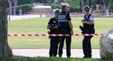 Feroz ataque en un parque de Annecy, Francia. Foto: Reuters.