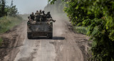 Guerra entre Rusia y Ucrania. Tanque de brigada ucraniana. Foto: Reuters.