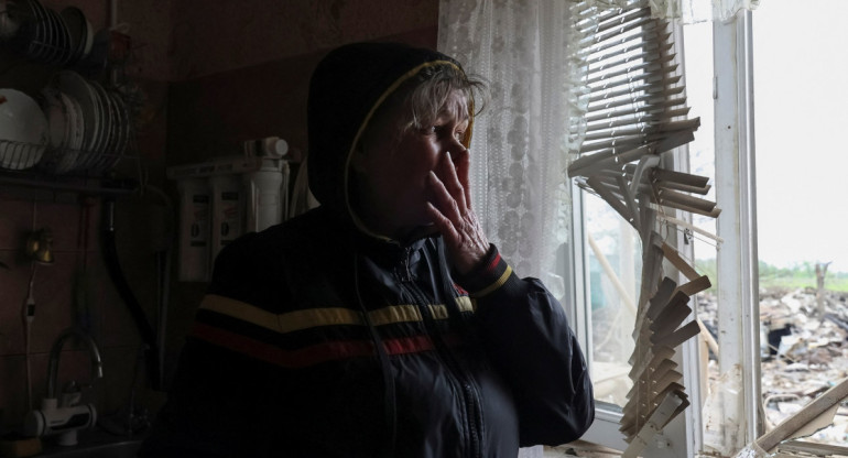 Guerra entre Rusia y Ucrania. Víctimas civiles. Foto: NA.