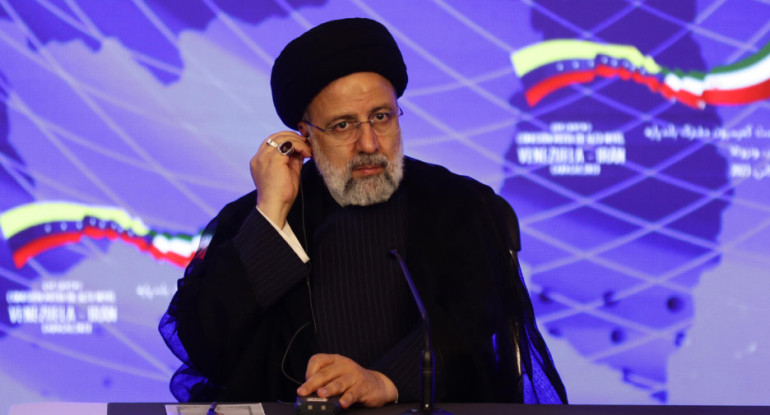 Ebrahim Raisí, presidente de Irán. Foto: EFE.