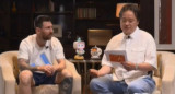 La entrevista china que incomodó a Lionel Messi. Foto: captura de pantalla.