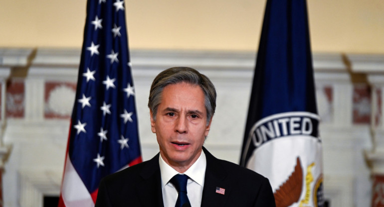 Secretario de Estado de Estados Unidos, Antony Blinken. Foto: Reuters
