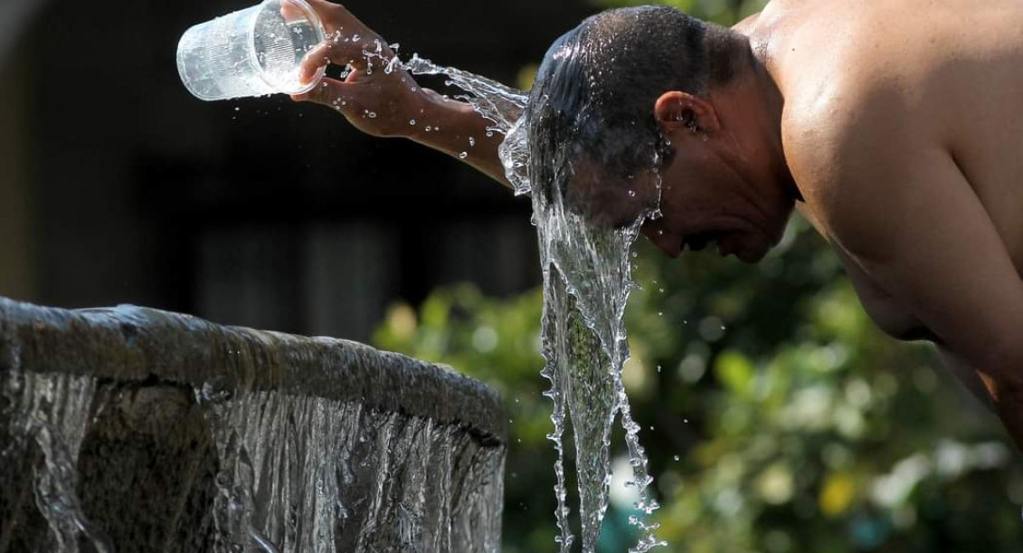 Ola de calor en México y Texas. Foto: Twitter/ @crnnoticiasesp