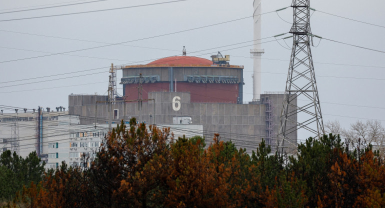 Central nuclear de Zaporiyia, en Ucrania. Foto: Reuters.